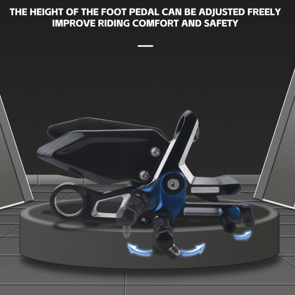 BMW S1000RR / M1000RR Rearsets Foot Pegs Pedal Heel Guard (2019–2026)