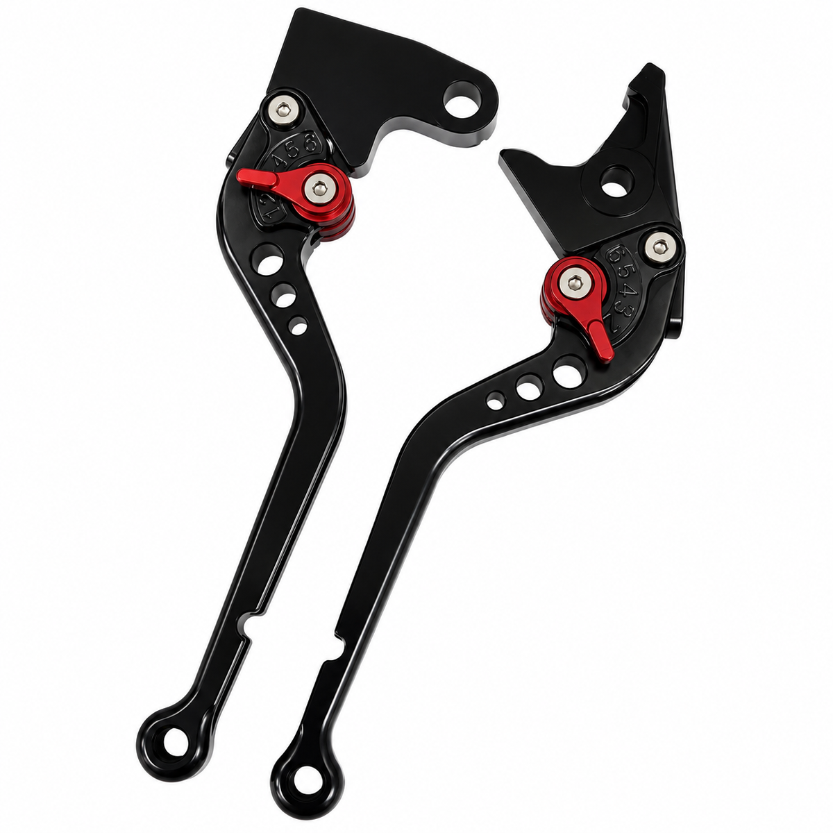 CNC Long Black Clutch & Brake Levers For Triumph Speedmaster 1200 2023-2026
