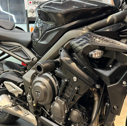 Engine Sliders Crash Protection - Triumph Street Triple 765 RS R S 2017-2024