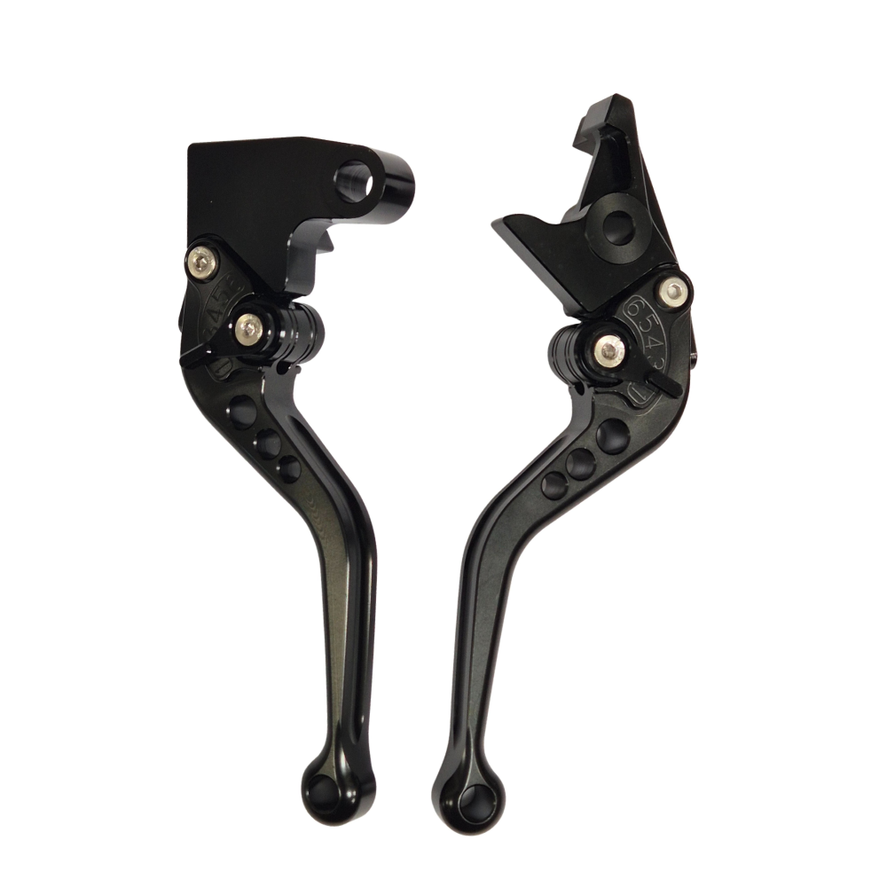 Short Black Clutch & Brake Levers For Triumph Trident 800 2025-2027