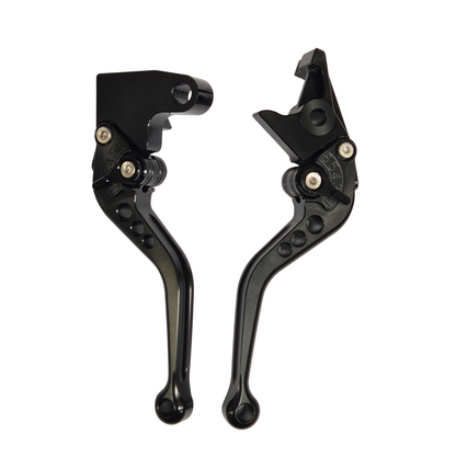 Short Black Clutch & Brake Levers For Triumph Trident 800 2025-2027