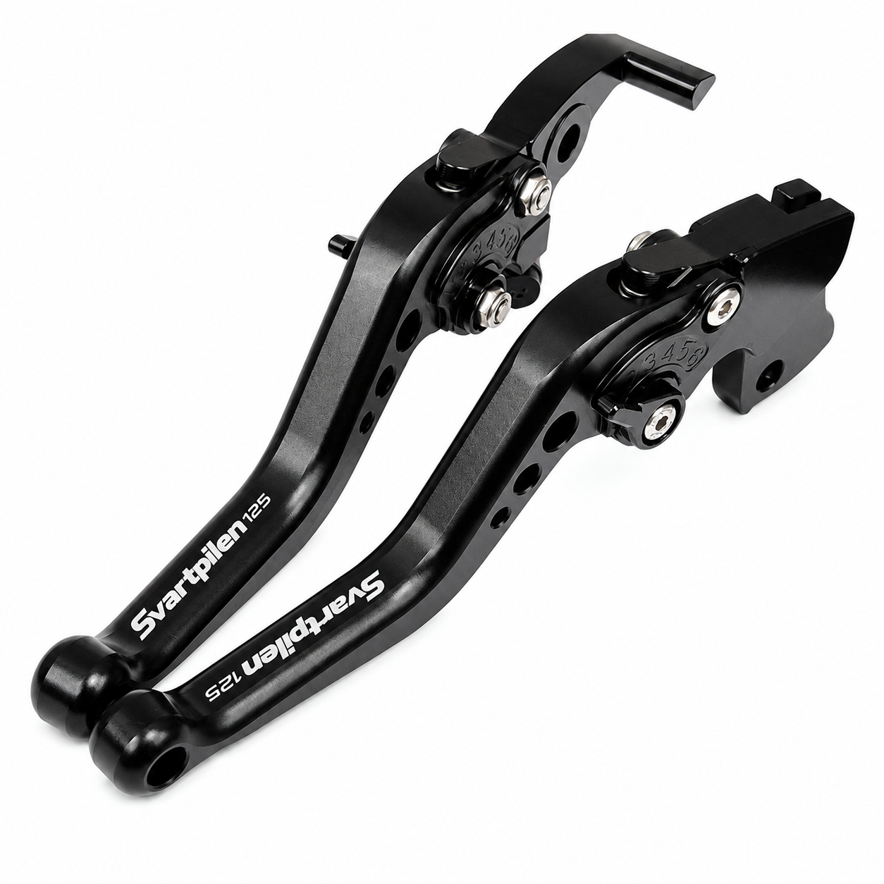 Short Black Clutch & Brake Levers Husqvarna Svartpilen 125 2021-2026