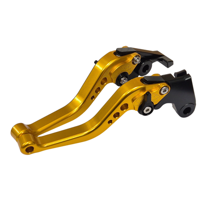 Short Gold Clutch & Brake Levers For Honda CB600F Hornet 2007-2013
