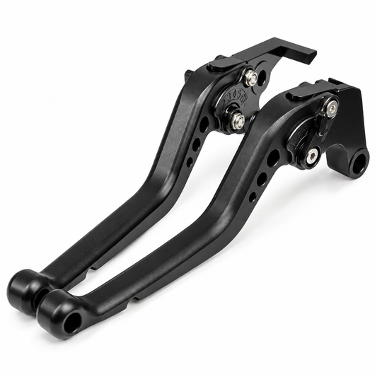 Long Black Clutch & Brake Levers For Yamaha FJ-09 / MT-09 Tracer 2015-2020
