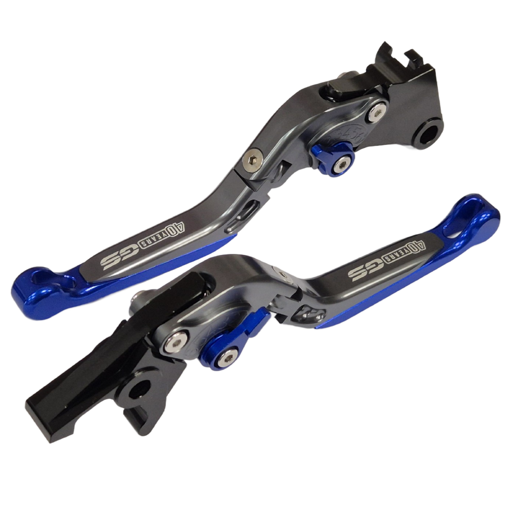 Blue Extendable Clutch Brake Lever Set - BMW F850GS F750GS 40 Years 2018-2025