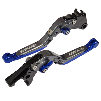 Blue Extendable Clutch Brake Lever Set - BMW F850GS F750GS 40 Years 2018-2025