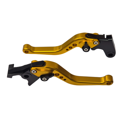 Short Gold Clutch & Brake Levers For Honda CB600F Hornet 2007-2013