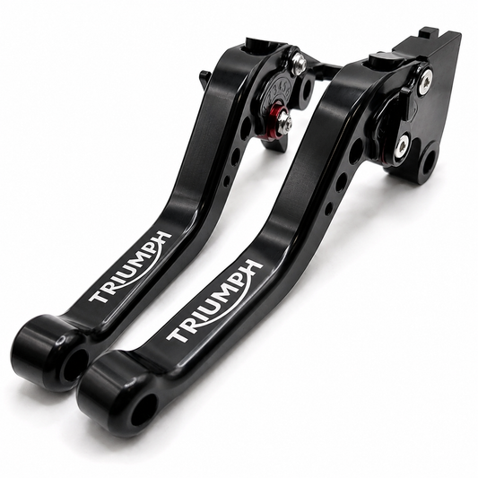 Short Black Clutch & Brake Levers - Triumph Tiger Sport 800 2025-2026