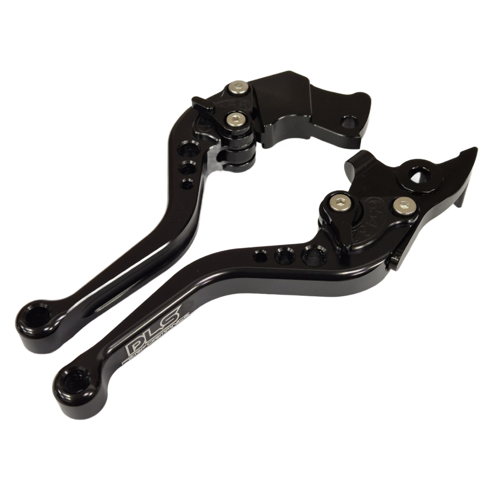 DLS Performance Short Black Clutch & Brake Levers For KTM RC 125 2014-2023