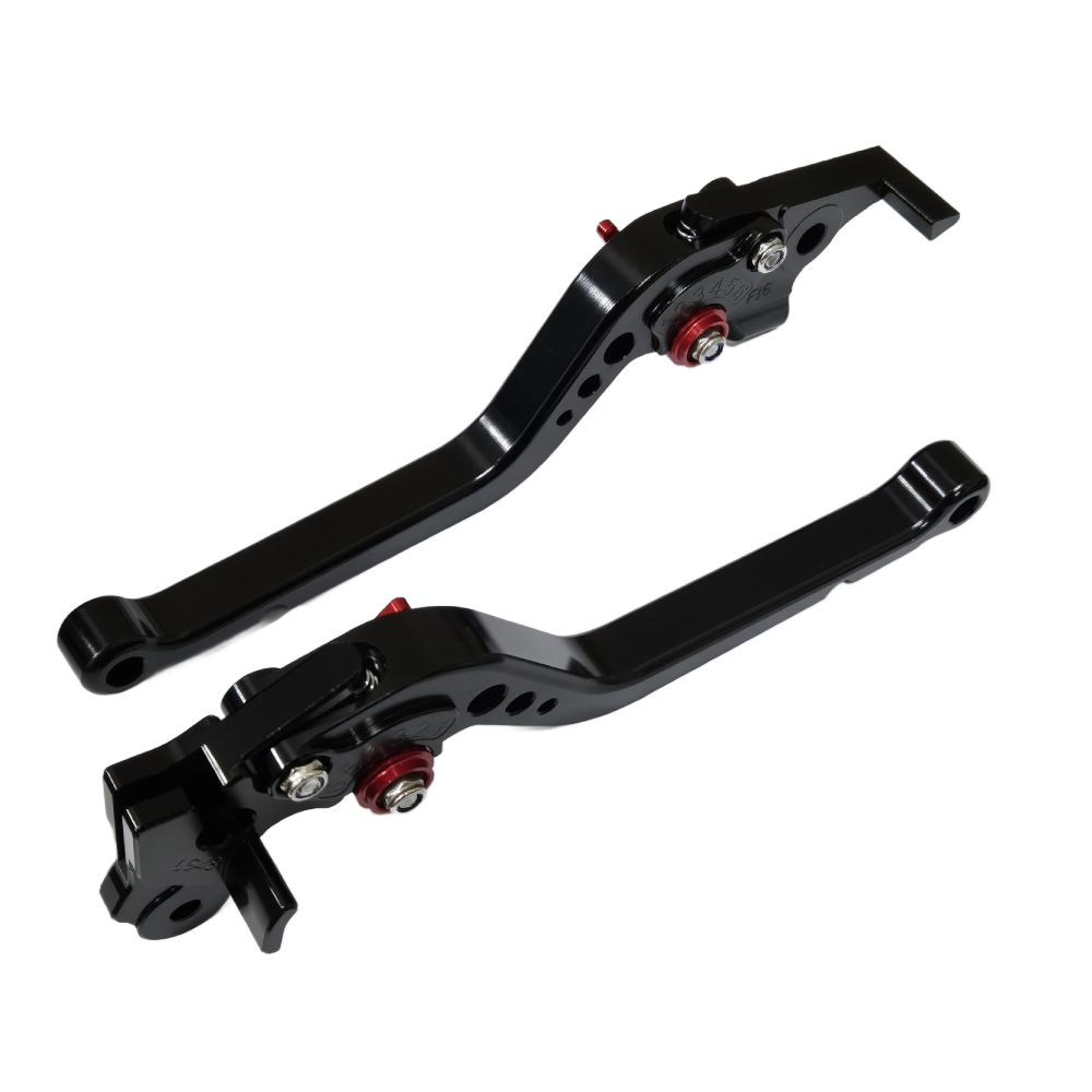 Long Black Clutch & Brake Levers For Benelli TRK 502 / 502X 2018-2024