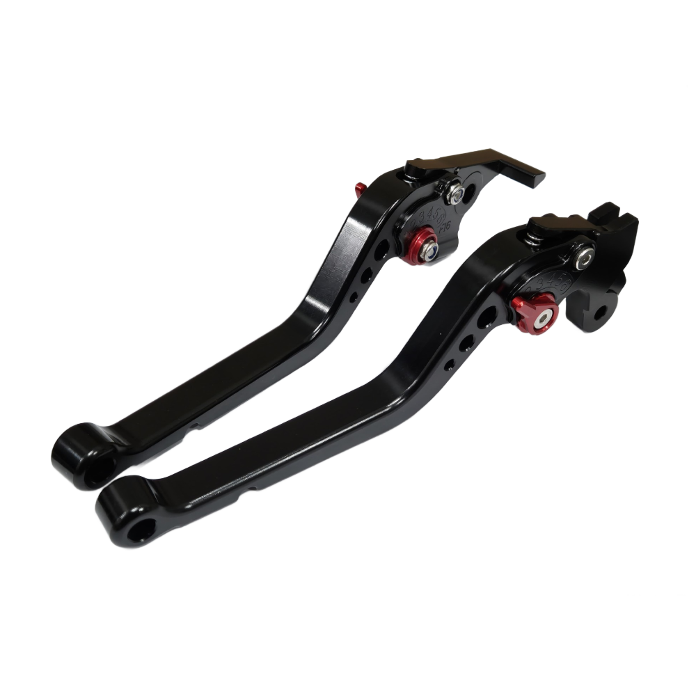 Long Black Clutch & Brake Levers For Benelli TRK 502 / 502X 2018-2024
