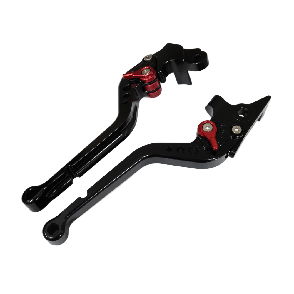 Long Black Clutch & Brake Levers For Benelli TRK 502 / 502X 2018-2024