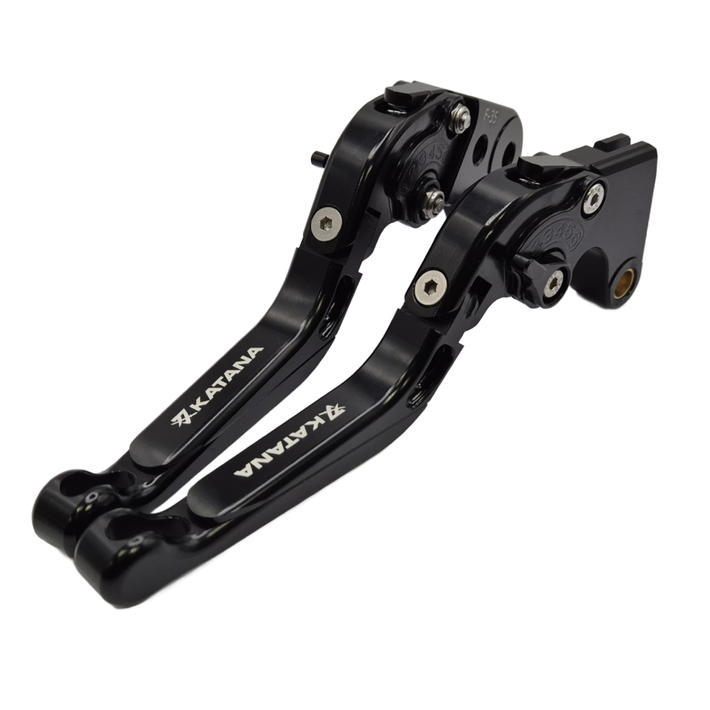 Suzuki GSX-S1000 Katana 2019-2023 - Adjustable Clutch Brake Levers Black/Black