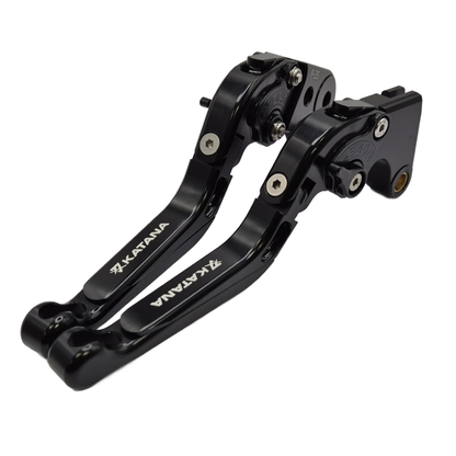 Suzuki GSX-S1000 Katana 2019-2023 - Adjustable Clutch Brake Levers Black/Black
