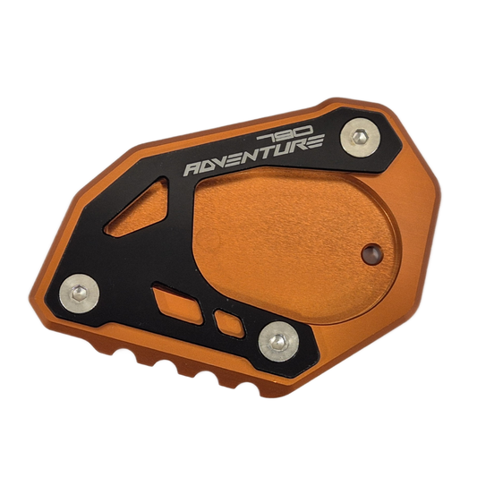 CNC Kickstand Shoe Extender Side Kick Stand - KTM 790 Adventure /R/S 2019-2025