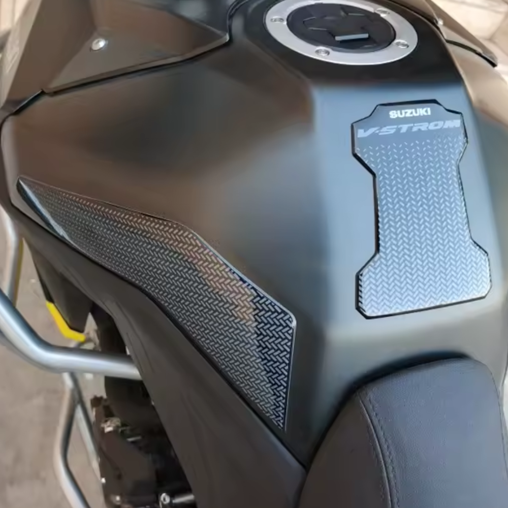 3 Piece Traction Tank Pads Grips Protectors - Suzuki DL V-Strom 800DE 2023-2025