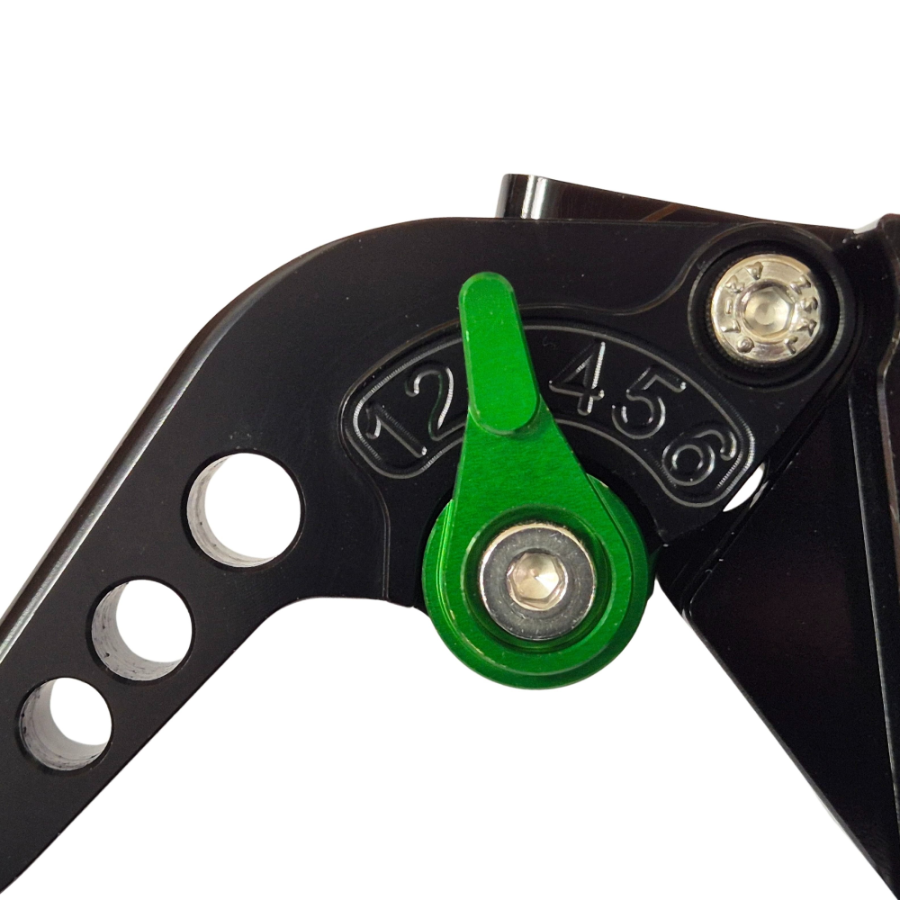 Black Adjustable Short Clutch Brake Lever Set - Kawasaki Z650 Z 650 2017-2023