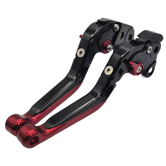 Adjustable Clutch Brake Lever Set Black/Red Honda CBR1000RR Fireblade 2004-2007