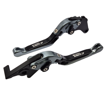 Honda CBR 125 R 2004-2023 | Adjustable Clutch Brake Lever Set Grey / Black