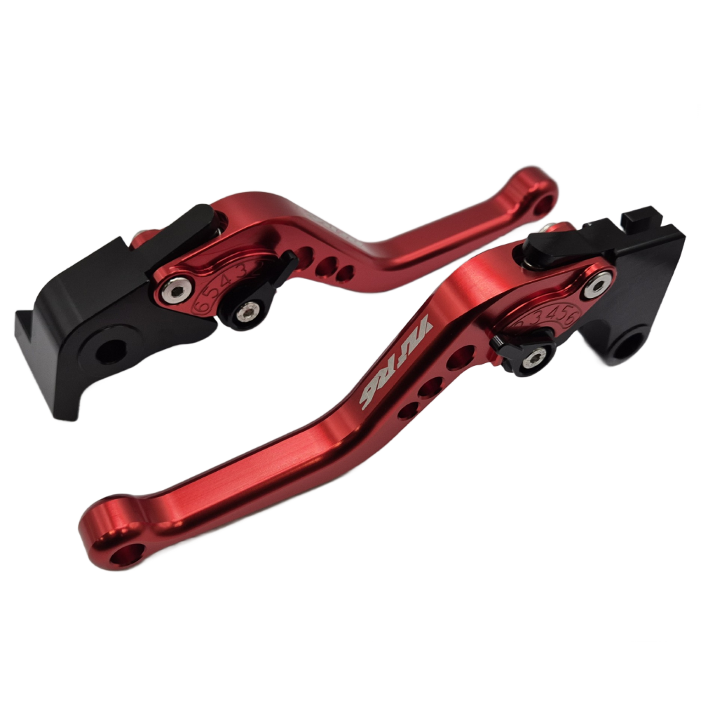 Yamaha YZF-R6 2005-2016 Short Clutch & Brake Lever Set - Red