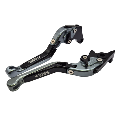 Honda CBR 125 R 2004-2023 | Adjustable Clutch Brake Lever Set Grey / Black
