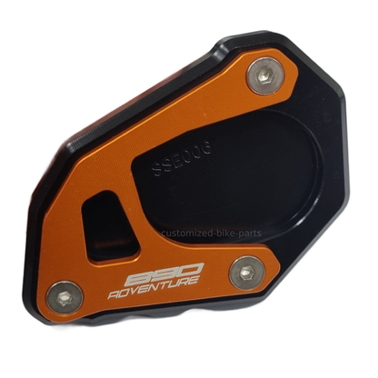 Orange/Black Side Stand Kickstand Shoe Extender  KTM 890 Adventure / R 2020-2025