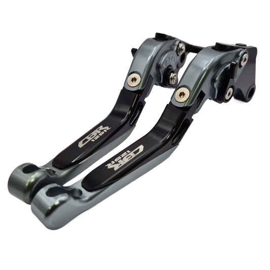 Honda CBR 125 R 2004-2023 | Adjustable Clutch Brake Lever Set Grey / Black