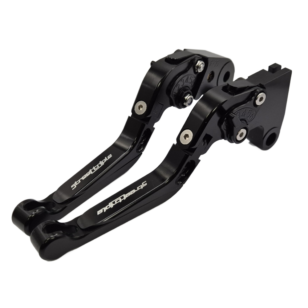Black / Black Clutch & Brake Lever Triumph 675 Street Triple R / RX 2009-2016