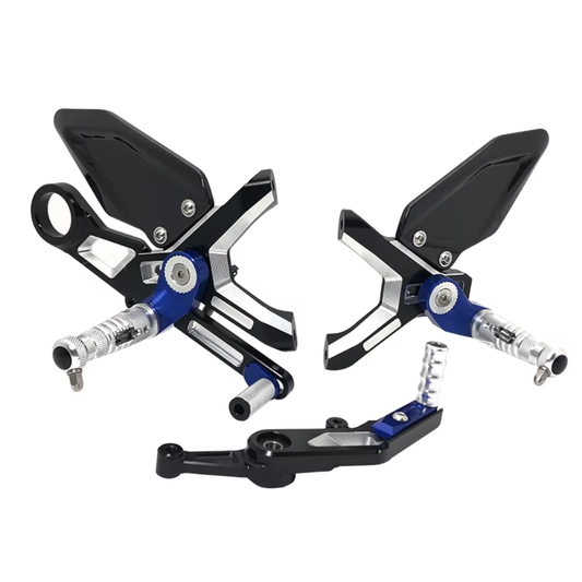 BMW S1000RR / M1000RR Rearsets Foot Pegs Pedal Heel Guard (2019–2025)