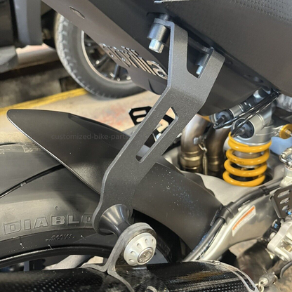 Motorcycle Exhaust Bracket Hanger for Aprilia RSV4 Tuono V4 2021-2023