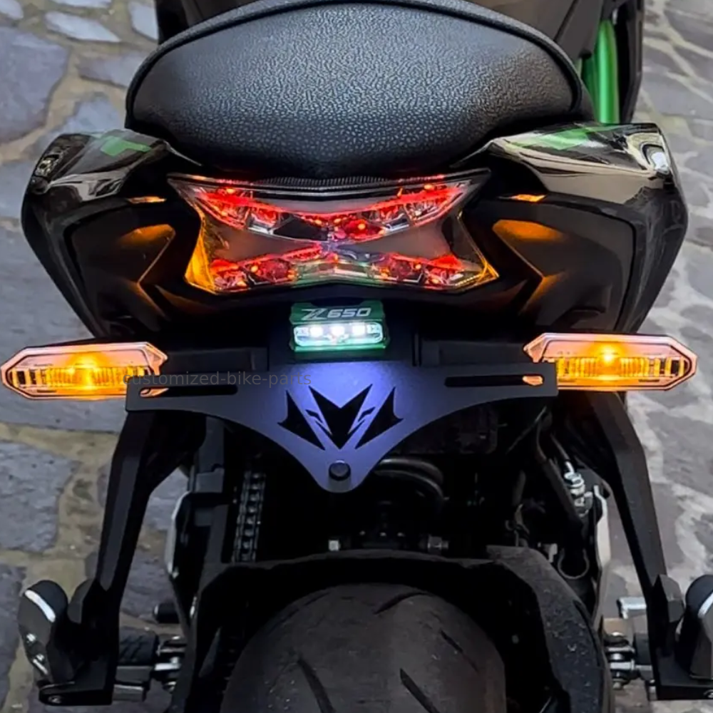 Kawasaki Ninja 650 Z 650 Tail Tidy License Plate Holder 2017-2025