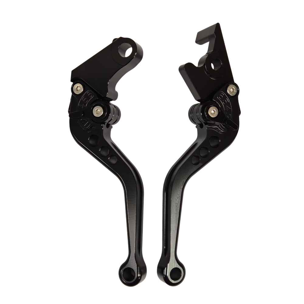 Honda CBR 500 R 2013-2021 Adjustable Short Clutch Brake Lever Set - Black