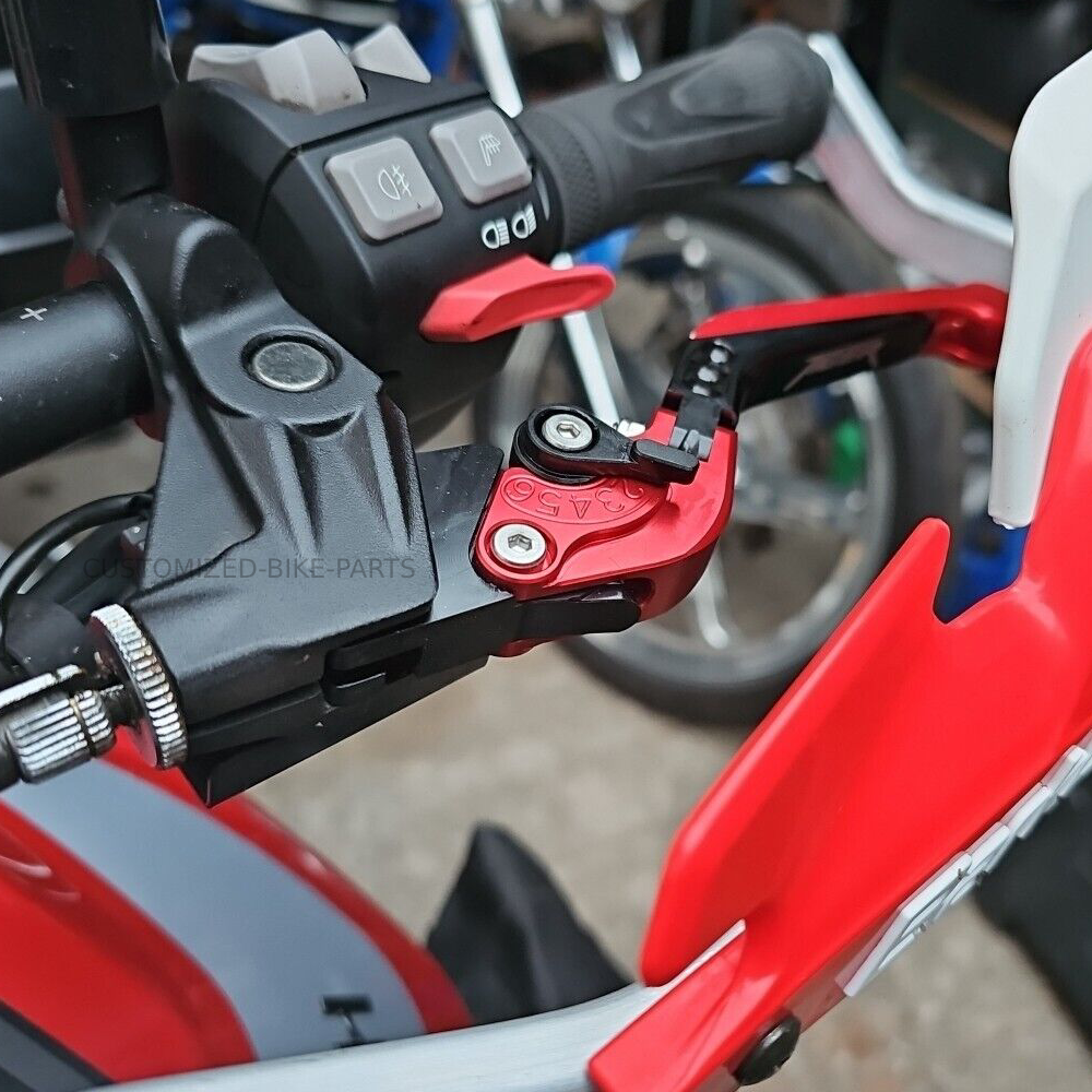 Triumph Tiger 900 rally Pro 2020-2025 | Red / Black Clutch & Brake Levers Set