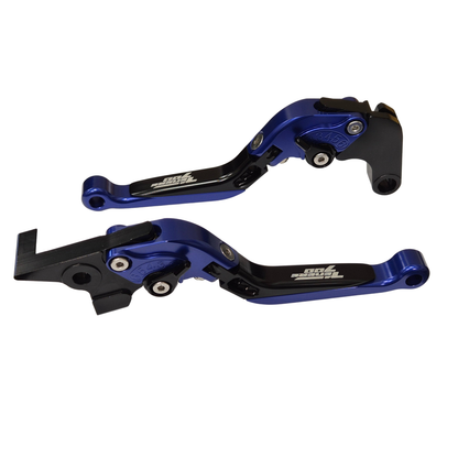 Blue/Black Adjustable Clutch Brake Lever Set - Yamaha Tenere 700 /XTZ 2019-2026
