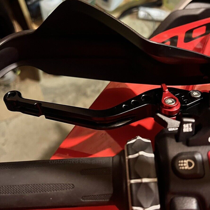 Long Black Clutch & Brake Levers For BMW S1000XR 2020-2025