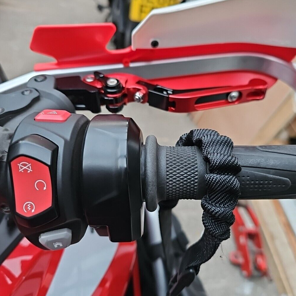 Triumph Tiger 900 rally Pro 2020-2025 | Red / Black Clutch & Brake Levers Set