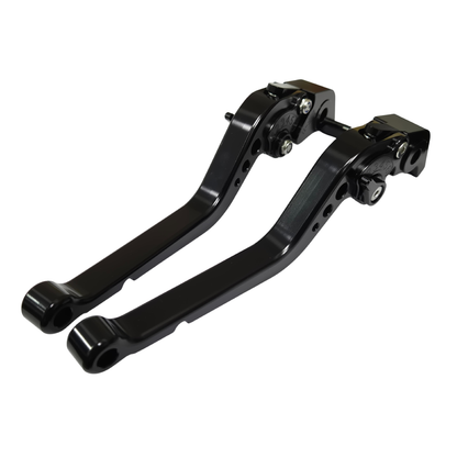 Long Black Clutch & Brake Levers - Ducati Multistrada 1200 / 1260 / S / GT