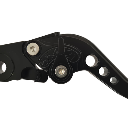 Short Black Clutch & Brake Levers - Ducati Panigale / Steetfighter V2 2020-2024