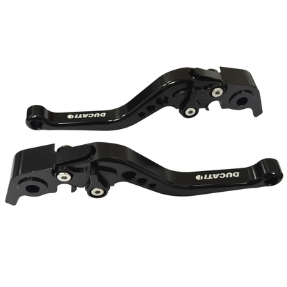 Short Black Clutch & Brake Levers - Ducati Panigale / Steetfighter V2 2020-2024