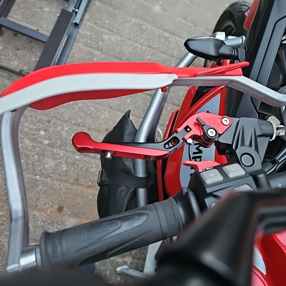 Triumph Tiger 900 rally Pro 2020-2025 | Red / Black Clutch & Brake Levers Set