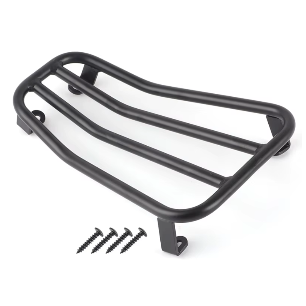 Vespa GTS Carrier Floor Runner GTV GT GTL Luggage Rack 125 200 250 300 - Black