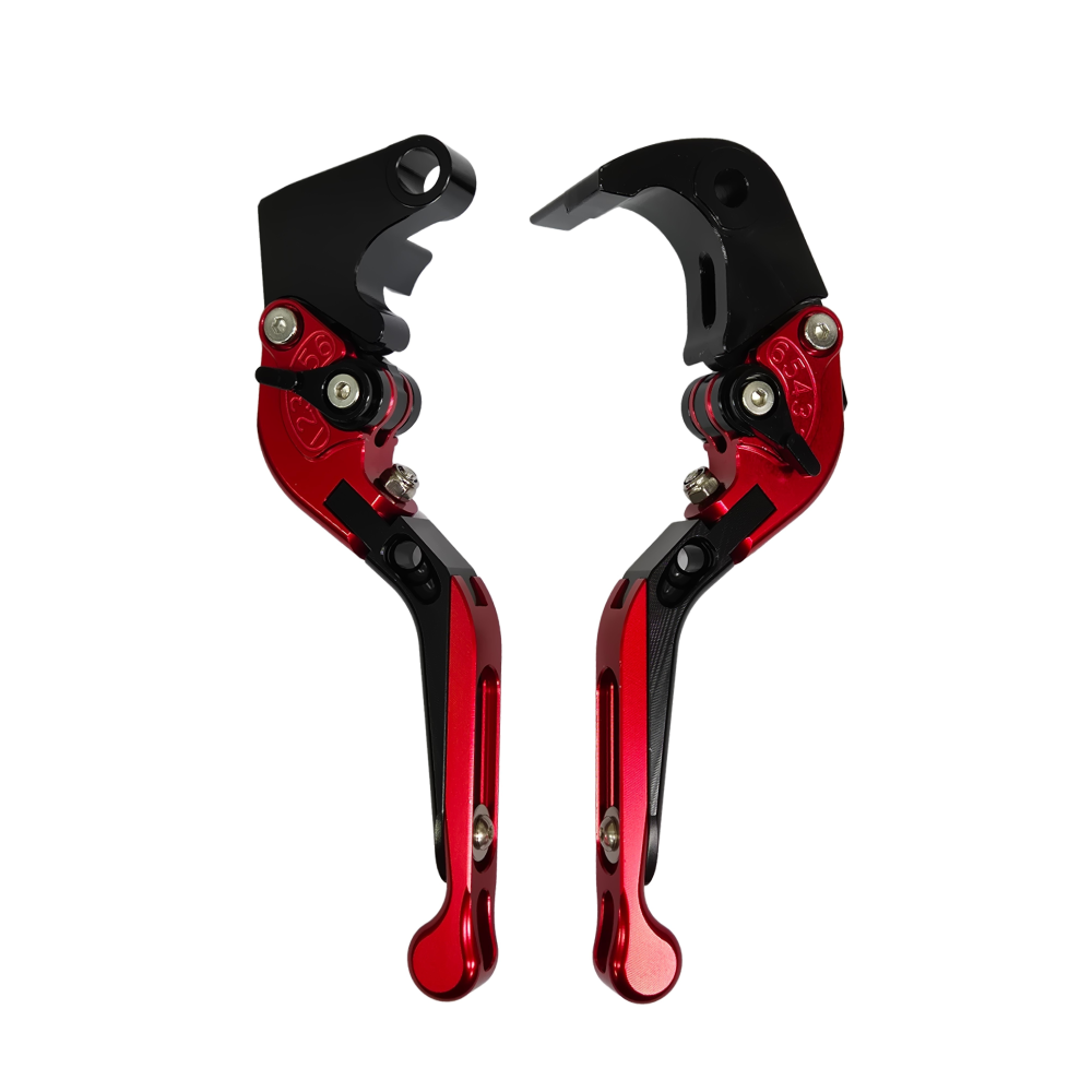 Honda CBR600RR 2007-2023 | Adjustable Clutch Brake Lever Set Black/Red