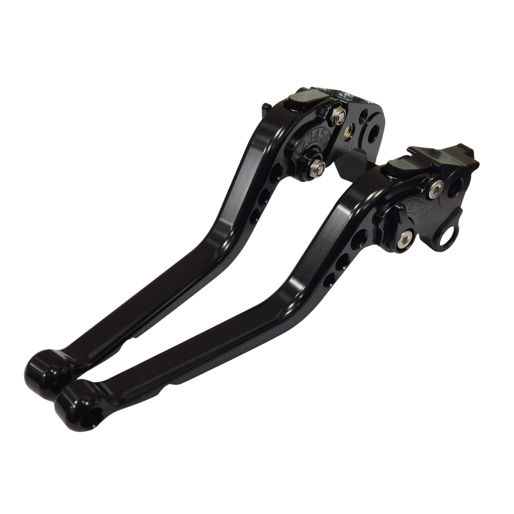 Long Black Clutch & Brake Levers For SUZUKI GSX1300 B-KING 2007-2012
