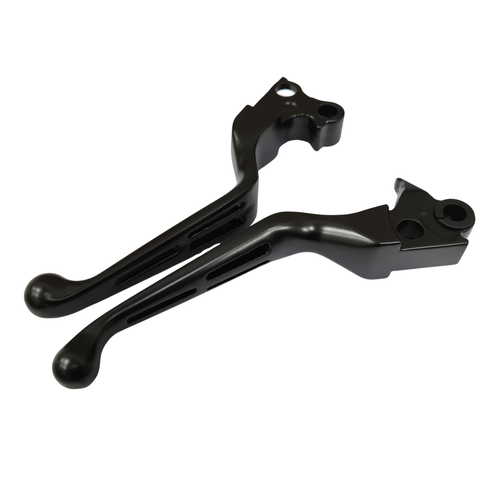 Clutch & Brake Lever Set - Harley Davidson Dyna Glide Softail Sportster Touring