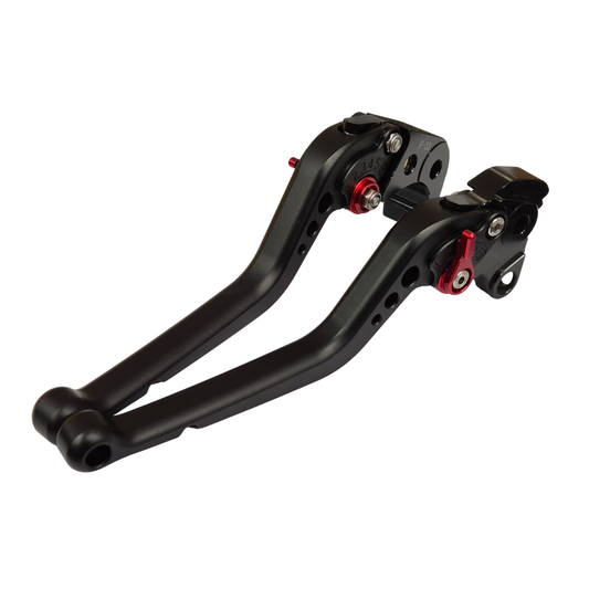 Long Black Adjustable Brake & Clutch Lever Set - Honda CB1000R 2008-2016