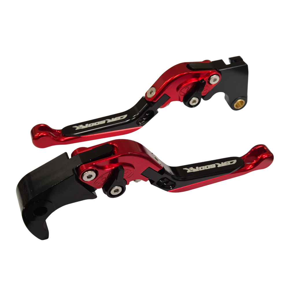 Honda CBR600RR 2007-2023 | Adjustable Clutch Brake Lever Set Black/Red