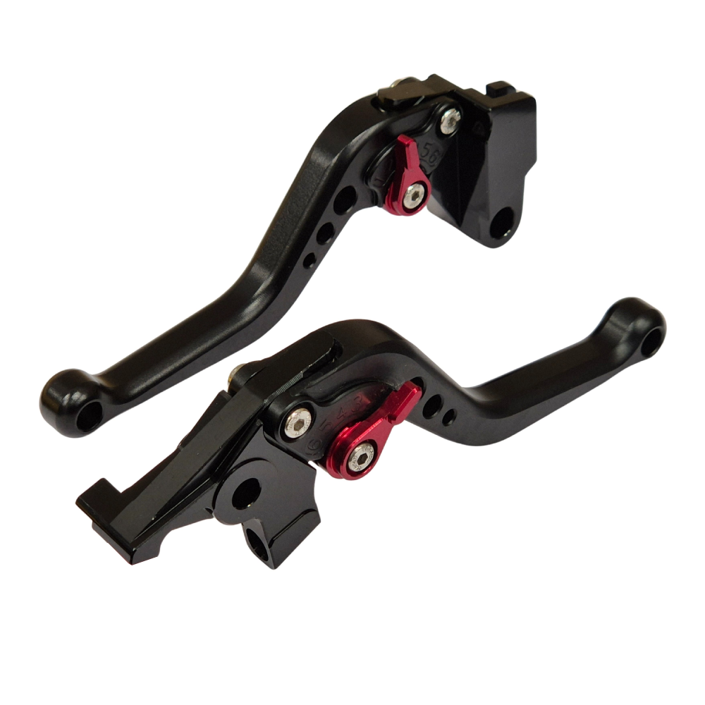 CNC Short Black Clutch & Brake Levers For Kawasaki ER-6N Ninja 650R 2009-2016