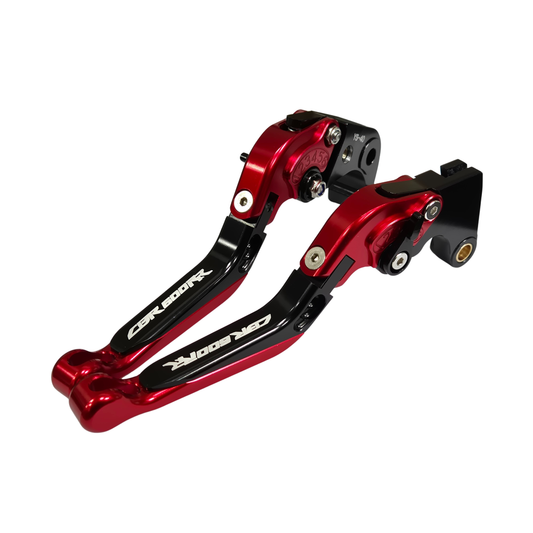 Honda CBR600RR 2007-2023 | Adjustable Clutch Brake Lever Set Black/Red