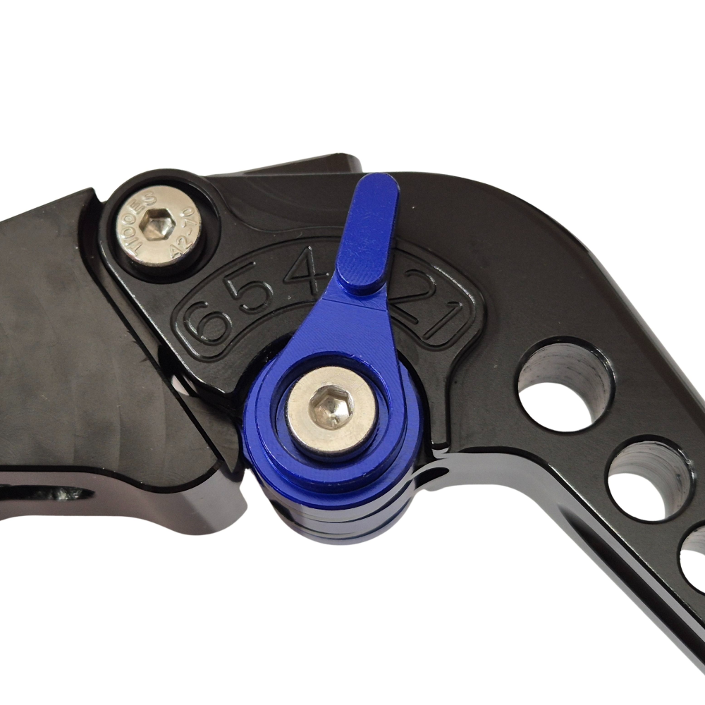 Short Black Blue Clutch & Brake Levers For Suzuki GSX-S1000 F / S 2015-2020