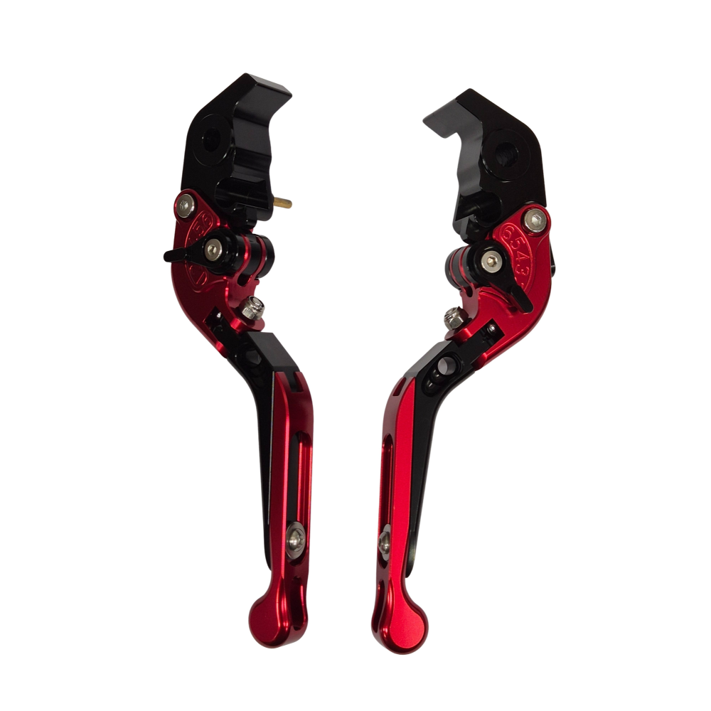 Adjustable Red Black Clutch & Brake Levers For Ducati HYPERMOTARD 950 2019-2022